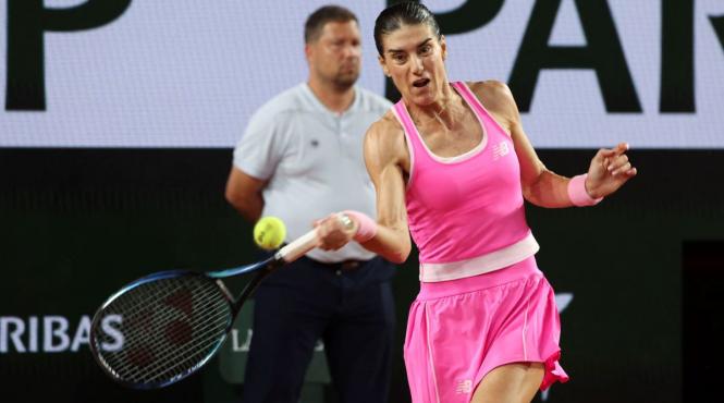 sorana cirstea optimile roland garros 6 0 6 0 solana sierra