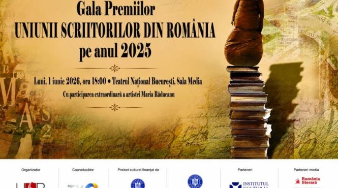 gala premiilor uniunii scriitorilor din romania pentru anul 2025 sustinuta de institutul cultural roman