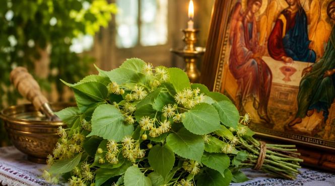 preot ramuri sfintite rusalii nu arunca gunoi biserica ritual