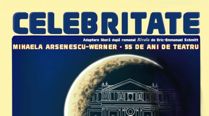 celebritate adaptare libera dupa romanul rivala de eric emmanuel schmitt in premiera la sala studio a nationalului iesean