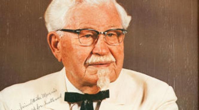 fondator kfc colonel sanders ura sosul