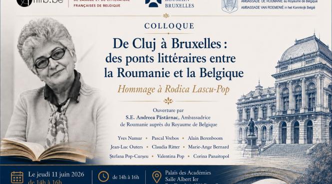 de la cluj la bruxelles punti literare romano belgiene eveniment omagial dedicat rodicai lascu pop