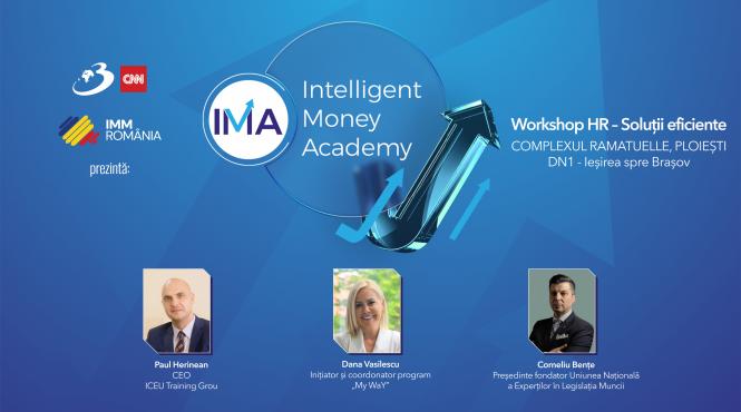 intelligent money academy workshop dedicat solutiilor moderne de hr pentru antreprenori si manageri
