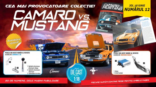 nou episod din istoria rivalitatii camaro vs mustang piese noi machete
