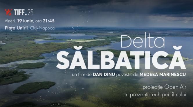 delta salbatica cel mai amplu documentar dedicat deltei dunarii proiectat in aer liber la tiff 25 vineri 19 iunie in piata unirii in prezenta echipei