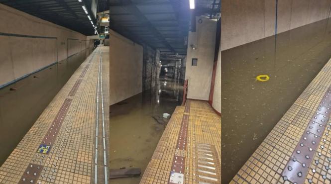 statia piata victoriei 2 inchisa inundatii metrou