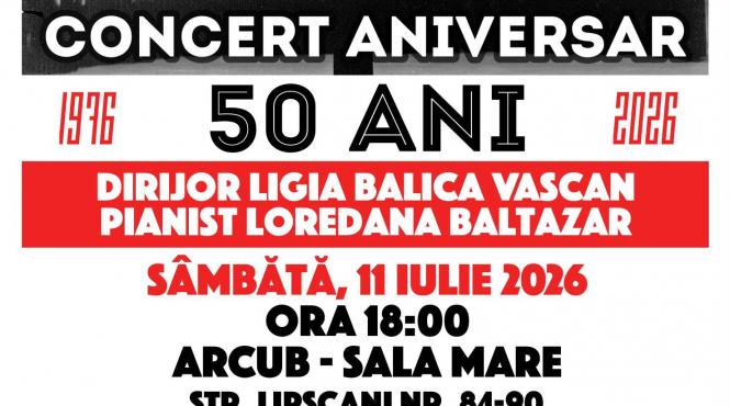 corul pro arte al universitatii din bucuresti celebreaza 50 de ani de existenta printr un concert aniversar la arcub