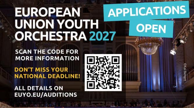 icr invita tinerii muzicieni sa participe la selectia anuala pentru orchestra de tineret a uniunii europene euyo