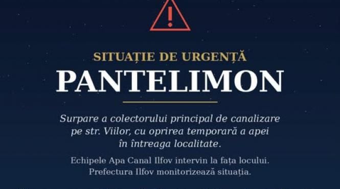pantelimon canalizare urgenta