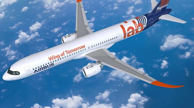 airbus aripi pliabile avioane pescarusi wing of tomorrow