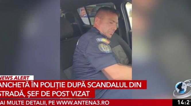 lunguletu dambovita mire batut sectie politie sef post refuz etilotest ancheta