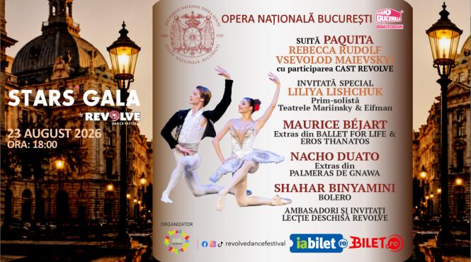 stars gala aduce tripticul maurice bejart nacho duato shahar binyamini pe 23 august pe scena operei nationale bucuresti