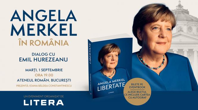 angela merkel vine la bucuresti pentru lansarea volumului libertate amintiri 1954 2021 dialog cu emil hurezeanu la ateneul roman marti 1 septembrie ora 19 00