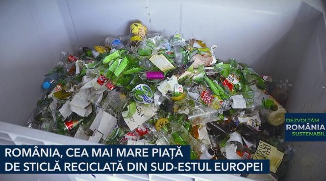 dezvoltam romania sustenabil romania cea mai mare piata de sticla reciclata din sud estul europei