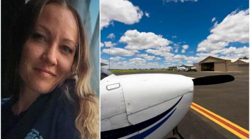 The woman, who was taking photos on the runway, was caught by the propeller when she could not see that there was a plane with a running engine behind her.