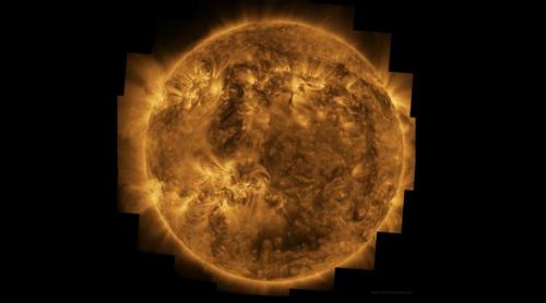 Highest resolution image of the Sun's surface ever seen before: 'Shows the beauty of the magnetic field in detail'