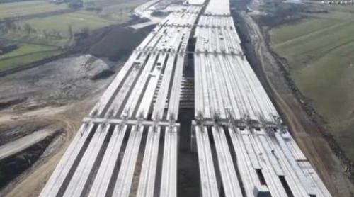 Avans spectaculos la lucrările Autostrăzii A1 Sibiu  Pitești. Cum arată tunelul și viaductele de pe Secțiunea Boița Cornetu