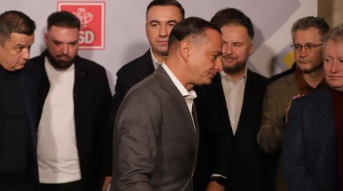 Băluță a intrat pe ușa din dos la sediul central înainte cu două ore de anunțarea rezultatelor. Liderii PSD s au ascuns de presă