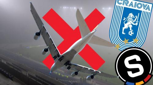 Cehii, în continuare blocați în Craiova! Ce se întâmplă cu delegația Spartei Praga după meciul cu U Craiova. Update exclusiv