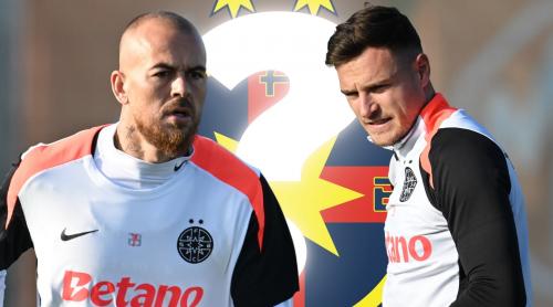 Denis Alibec și Dennis Politic, ultimele informații despre situația lor la FCSB. Mai rămân din ianuarie?