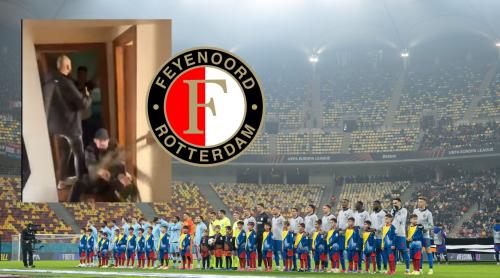 Halucinant! Fanii lui Feyenoord au distrus un apartament din București după ce au pierdut cu FCSB! Imagini incredibile cu olandezii