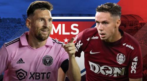 Louis Munteanu, față în față cu Lionel Messi! Când sunt programate meciurile dintre DC United și Inter Miami și ce alte vedete va întâlni românul în MLS