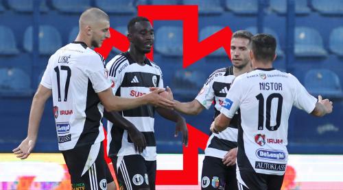 Lovitură cruntă pe final de an pentru U Cluj! Jucătorul a ajuns pe masa de operație: „Fractură”. Exclusiv