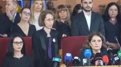 O judecătoare intervine în conferința de presă de la Curtea de Apel București și înfruntă conducerea: „Suntem terorizați”