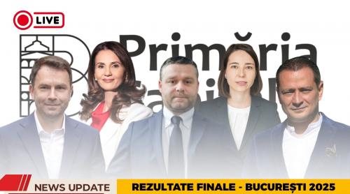 Rezultate finale alegeri București 2025. Date oficiale BEC. Cine e primar în București