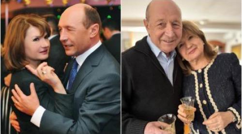 Traian Băsescu și soția lui au aniversat 50 de ani de la nuntă. Imaginile din biserică, înconjurați de cele două fiice și nepoți
