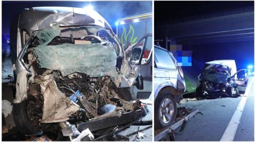 Un microbuz cu români, implicat într un accident mortal pe autostrada A4 din Germania
