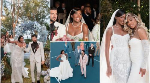 Venus Williams s a căsătorit cu modelul italian Andrea Preti. Imagini fabuloase de la petrecerea care a durat 5 zile