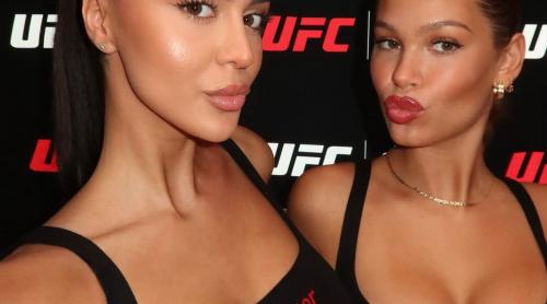 Arde ringul! Cine este Patricia Elena Țiparu, modelul român care face senzație în cariera de „ring girl”. Eveniment cu 90.000 de fani în tribune