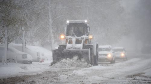 Avertizare ANM de fenomene meteo extreme în 30 de județe. Strat de zăpadă de până la 50 de centimetri și temperaturi de  15 grade Celsius