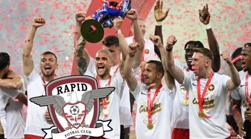 Campionul cu FCSB nu se dezice de Rapid: „Îmi place să merg pe Giuleşti! E copilăria mea!”. Video exclusiv