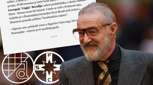 Cum l a descris presa din Croația pe Gigi Becali înainte de Dinamo Zagreb – FCSB