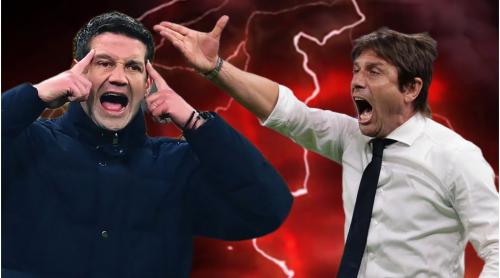 Duel încins între Cristi Chivu și Antonio Conte înainte de Inter – Napoli! De unde a plecat totul