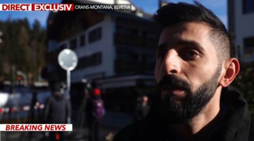 George, românul care a ajutat paramedicii din Crans Montana: Fiecare om scos a trecut prin mâinile mele. Am strigat dacă e vreun român