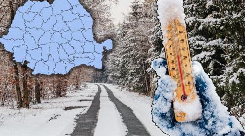 Ger de crapă pietrele în România: nu scăpăm de frig! Unde vor fi  19 grade și de când se mai încălzește afară. ”Se prefigurează o nouă răcire a vremii”