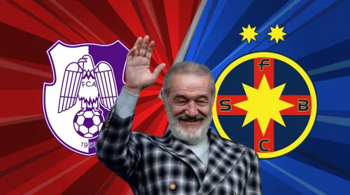 Gigi Becali a anunțat primul „11” pentru FC Argeș – FCSB. Cine va juca în locul lui Adrian Șut