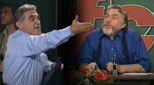 Giovanni Becali a retrăit cearta colosală în direct cu Adrian Păunescu, când a plecat din platoul TV: “Pe mine mă așteaptă soția tânără să fac dragoste! Tu stai cu proștii tăi”