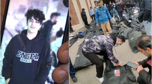 „L au împușcat în inimă și i au zdrobit capul. Au spus că a căzut de la înălțime”. Morgile din Iran sunt pline cu cadavrele tinerilor