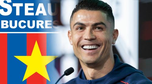 Lovitură uriașă de imagine: Cristiano Ronaldo s a asociat cu Steaua!