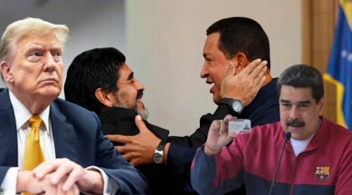 Nicolas Maduro, omul capturat de Donald Trump, l a avut „soldat” pe Maradona! Povești incredibile cu președintele Venezuelei