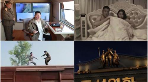 Nord coreenii au fost șocați să vadă la TV un film nou comandat de Kim, cu violență, complot, relații extraconjugale și chiar nuditate