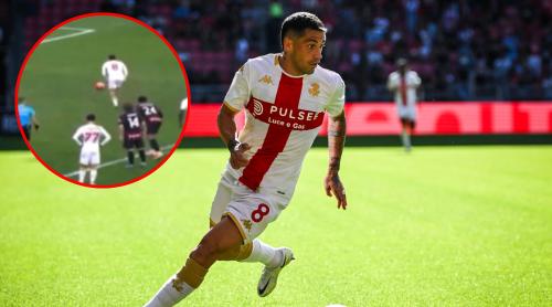 Nu s a văzut la TV! Cum a fost sabotat Stanciu înainte să rateze penalty în prelungirile meciului cu Milan. Video