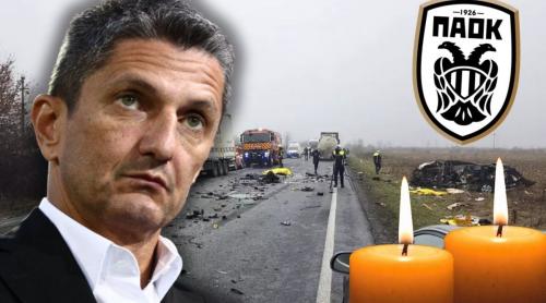 Răzvan Lucescu, reacție cutremurătoare după ce 7 fani ai lui PAOK au murit într un accident în România. Gest superb al antrenorului român la stadion. Update exclusiv