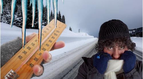 Vremea extremă lovește iar România: mercurul din termometre coboară până la  20 de grade. Meteorolog: ”Inclusiv în Capitală așteptăm ger”