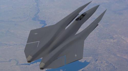 Americanii construiesc un avion supersonic futurist, cu formă de liliac, pentru US Navy: SM 39 Razor promite să zboare cu viteza Mach 4