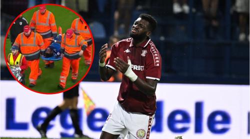 Antoine Baroan, accidentare horror chiar la debutul în Portugalia. Toți jucătorii au fost îngroziți! Video